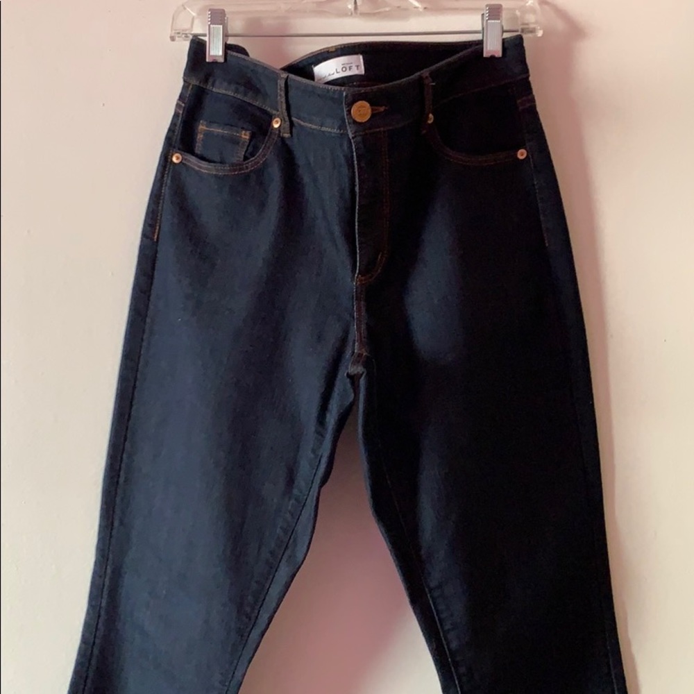 Curvy skinny jeans